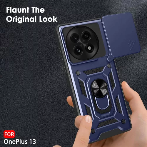 Techsuit - CamShield ütésálló tok - OnePlus 13 - Kék