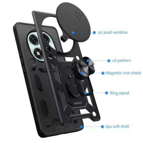 Techsuit - CamShield ütésálló tok - Honor Magic7 Pro - Rosegold