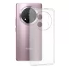 Techsuit - Clear Silicone tok - Honor Magic7 Lite / X9c - Átlátszó