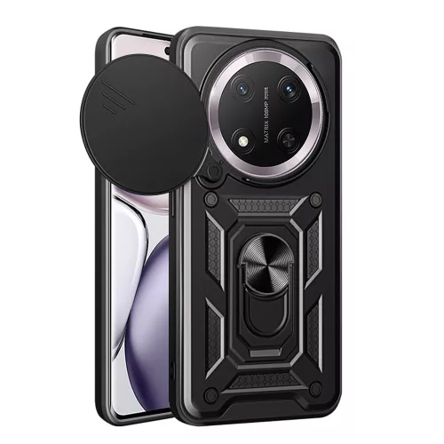 Techsuit - CamShield ütésálló tok - Honor Magic7 Lite / X9c - Fekete