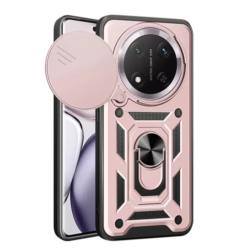 Techsuit - CamShield ütésálló tok - Honor Magic7 Lite / X9c - Rosegold