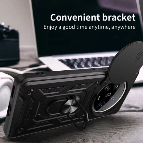 Techsuit - CamShield ütésálló tok - Honor Magic7 Lite / X9c - Kék