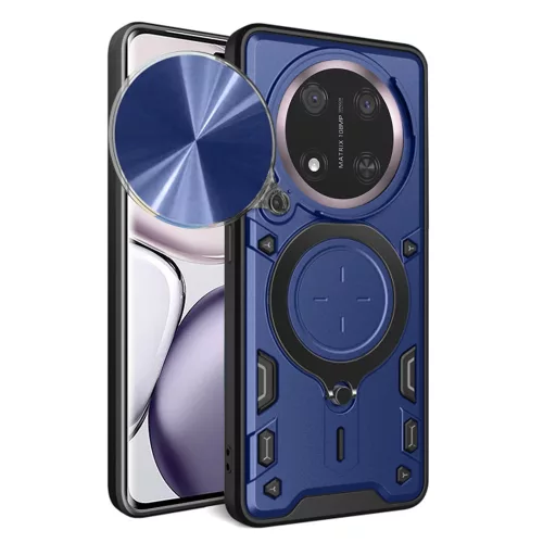 Techsuit - CamGuard Pro ütésálló tok - Honor Magic7 Lite / X9c - Kék