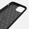 Techsuit - Carbon szilikon tok - iPhone 11 - Fekete