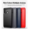 Techsuit - Carbon szilikon tok - Huawei Y6p - Fekete