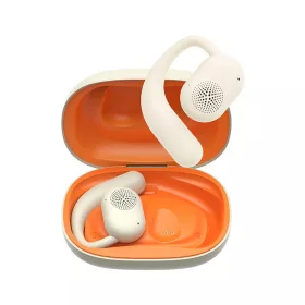   Havit - Vezeték nélküli fülhallgató (OWS914) - Mikrofonnal, Bluetooth 5.3, True Wireless Stereo, ENC, USB-C, 500mAh - Bézs