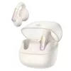 Havit - Vezeték nélküli fülhallgató (TW980) - sporthoz, nyitott fülre illeszkedő, mikrofonnal, Bluetooth 5.3, TWS, USB-C, 400mAh - bézs
