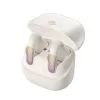 Havit - Vezeték nélküli fülhallgató (TW980) - sporthoz, nyitott fülre illeszkedő, mikrofonnal, Bluetooth 5.3, TWS, USB-C, 400mAh - bézs