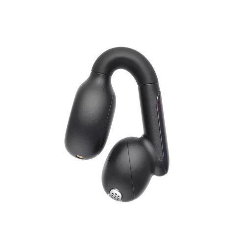 Havit - Vezeték nélküli fülhallgató (TW980) - sporthoz, nyitott fülre illeszkedő, mikrofonnal, Bluetooth 5.3, TWS, USB-C, 400mAh - bézs