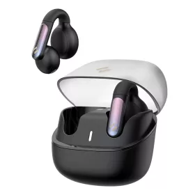   Havit - Vezeték nélküli fülhallgató (TW980) - Sporthoz, Nyitott Fülre Csipesszel, Mikrofonnal, Bluetooth 5.3, TWS, USB-C, 400mAh - Fekete