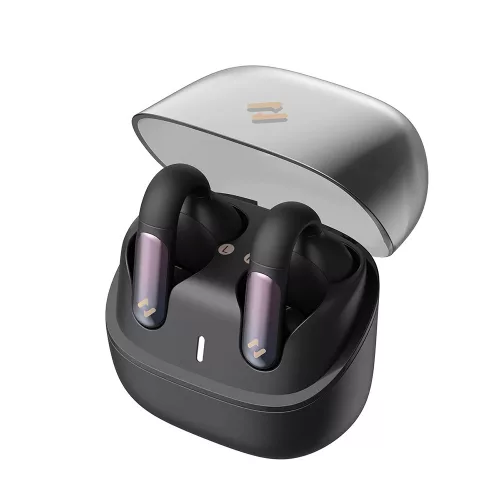 Havit - Vezeték nélküli fülhallgató (TW980) - Sporthoz, Nyitott Fülre Csipesszel, Mikrofonnal, Bluetooth 5.3, TWS, USB-C, 400mAh - Fekete