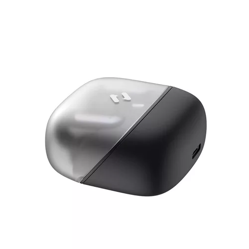 Havit - Vezeték nélküli fülhallgató (TW980) - Sporthoz, Nyitott Fülre Csipesszel, Mikrofonnal, Bluetooth 5.3, TWS, USB-C, 400mAh - Fekete