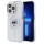 Karl Lagerfeld - IML MagSafe (KLHMP13LHLSCHH) - iPhone 13 Pro - White Metal Choupette's Head