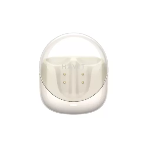 Havit - Vezeték nélküli fülhallgató Modern Buds (TW974) - Játékhoz, Mikrofonnal, Bluetooth 5.3, TWS, ENC, USB-C, 400mAh - Fekete