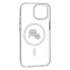 Karl Lagerfeld - IML MagSafe (KLHMP15SHLSKCH) - iPhone 15 - White Metal Karl&Choupette Heads