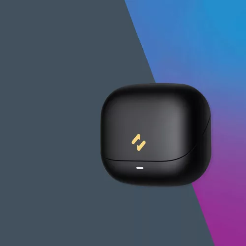 Havit - Vezeték nélküli fülhallgató (TW906 Pro) - Bluetooth 5.3, Mikrofonnal, TWS, ANC, C típusú, 300mAh - Rózsaszín