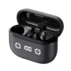 Havit - Vezeték nélküli fülhallgató (TW984) - Bluetooth 5.4, ANC, digitális kijelző, True Wireless, C típusú, 420mAh, Havit Life alkalmazás - Fekete