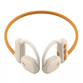   Havit - Bluetooth fülhallgató Freego Pro (E553BT) - sporthoz, Bluetooth, Type-C, AI hívászaj-szűrés, 110mAh - bézs