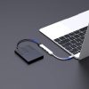 Havit - Docking Station (HB41) - USB 3.0, 3x USB 2.0, 11.8cm Cable Length, Aluminium Alloy - Silver