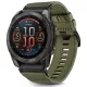 Techsuit - Watchband QuickFit 22mm (W070) - Garmin Fenix 5/5 Plus 6/6 Pro/7/Forerunner 935/945/970/Approach S60 - Camo Green