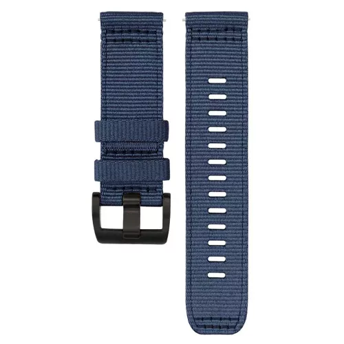 Techsuit - Watchband 20mm (W070) - Samsung Galaxy Watch 4/5/Active 2, Huawei Watch GT 3 (42mm)/GT 3 Pro (43mm) - Nightshade Blue