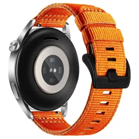   Techsuit - Watchband 20mm (W070) - Samsung Galaxy Watch 4/5/Active 2, Huawei Watch GT 3 (42mm)/GT 3 Pro (43mm) - Orange Blossom