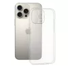 Techsuit - Clear Silicone tok - iPhone 16 Pro Max - Átlátszó