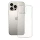 Techsuit - Clear Silicone tok - iPhone 16 Pro Max - Átlátszó