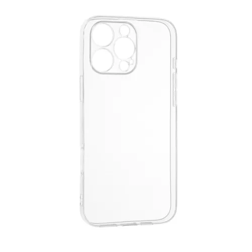 Techsuit - Clear Silicone tok - iPhone 16 Pro Max - Átlátszó
