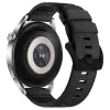 Techsuit - Watchband 22mm (W070) - Samsung Galaxy Watch (46mm)/Watch 3/Gear S3, Huawei Watch GT/GT 2 (46mm) - Obsidian Black
