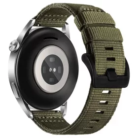   Techsuit - Watchband 22mm (W070) - Samsung Galaxy Watch (46mm)/Watch 3/Gear S3, Huawei Watch GT/GT 2/GT 3 (46mm) - Camo Green