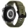 Techsuit - Watchband 22mm (W070) - Samsung Galaxy Watch (46mm)/Watch 3/Gear S3, Huawei Watch GT/GT 2/GT 3 (46mm) - Camo Green