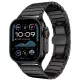 Techsuit - Watchband (W012) - Apple Watch 1/2/3/4/5/6/7/8/9/10/11/SE/SE 2/SE 3/Ultra/2/3 (42/44/45/46/49mm) - Black