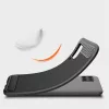 Techsuit - Carbon szilikon tok - Huawei P40 lite - Fekete