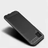 Techsuit - Carbon szilikon tok - Huawei P40 lite - Fekete