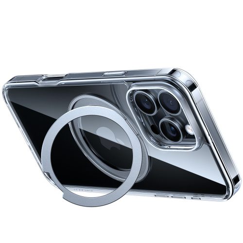 Torras - Ostand Pro MagSafe Series tok - iPhone 16 Pro - Átlátszó