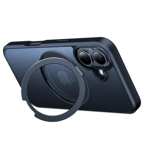 Torras - Ostand Pro MagSafe Series tok - iPhone 16 - Fekete