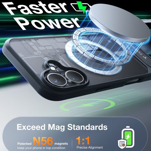 Torras - Pstand MagSafe - iPhone 16 - Black