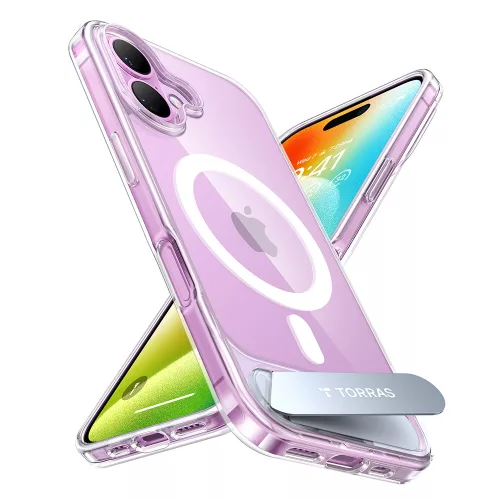 Torras - Pstand MagSafe - iPhone 16 - Clear