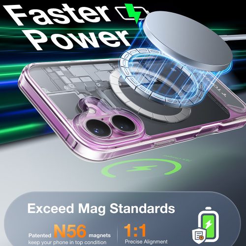 Torras - Pstand MagSafe - iPhone 16 Plus - Clear