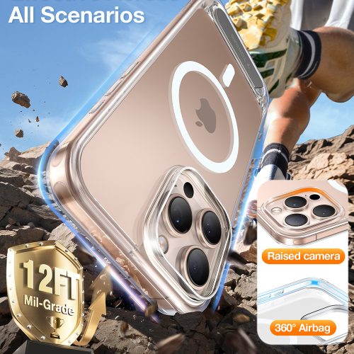 Torras - Pstand MagSafe - iPhone 16 Pro Max - Clear