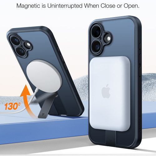 Torras - Pstand Spin MagSafe - iPhone 16 Plus - Black