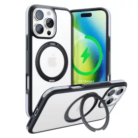   Torras - Ostand R Fusion MagSafe Series - iPhone 16 Pro - Black