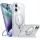 Torras - Ostand Spin MagSafe Series - iPhone 16 Plus - Clear