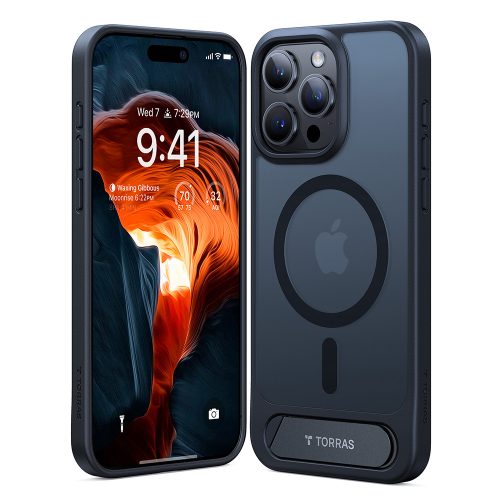 Torras - Pstand MagSafe - iPhone 15 Pro Max - Black