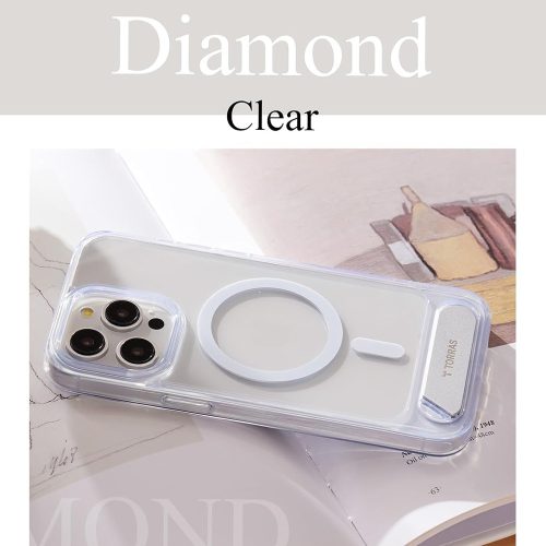 Torras - Pstand MagSafe - iPhone 15 Pro Max - Clear