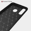 Techsuit - Carbon szilikon tok - Huawei P30 lite / P30 lite New Edition - Fekete