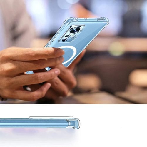 Techsuit - Schockproof Átlátszó Szilikon Magsafe tok - Google Pixel 9 Pro - Átlátszó