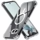 Techsuit - Shockproof Átlátszó Szilikon Magsafe tok - Google Pixel 9a - Átlátszó
