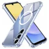 Techsuit - Shockproof Átlátszó Szilikon Magsafe tok - Samsung Galaxy A15 4G / A15 5G - Átlátszó